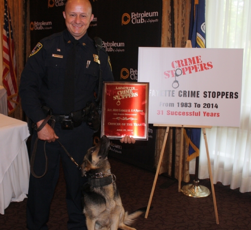 ULL Sgt Lasalle & K9 Pepper ULL Sgt Lasalle & K9 Pepper